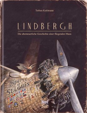 Buchcover Lindbergh. Die abenteuerliche Geschichte einer fliegenden Maus