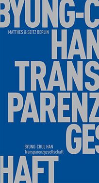 Buchcover Transparenzgesellschaft 