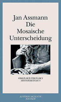 Buchcover Die Mosaische Unterscheidung oder der Preis des Monotheismus