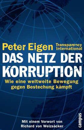 Book cover The web of corruption. How a global movement fights graft