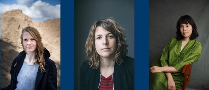 Anja Kampmann, Laura Cwiertnia, Lin Hierse