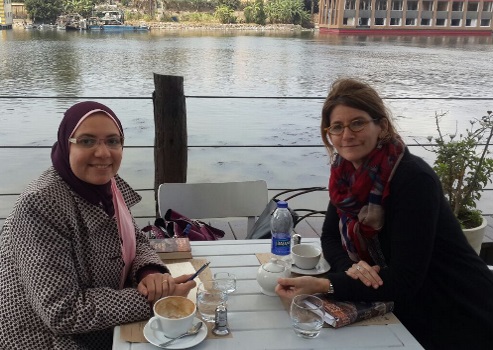 Anna Katharina Hahn und Nermine El Sarkawy