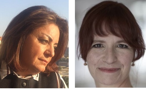 Rasha Omran und Barbara Warning