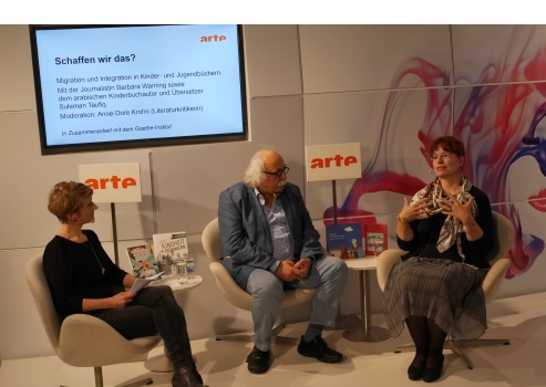 Podiumsdiskussion auf der Frankfurter Buchmesse 2017