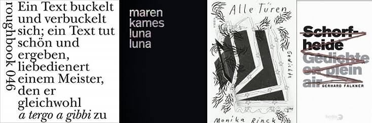 Frank O Haras / Maren Kames / Monika Rinck / Gerhard Falkner